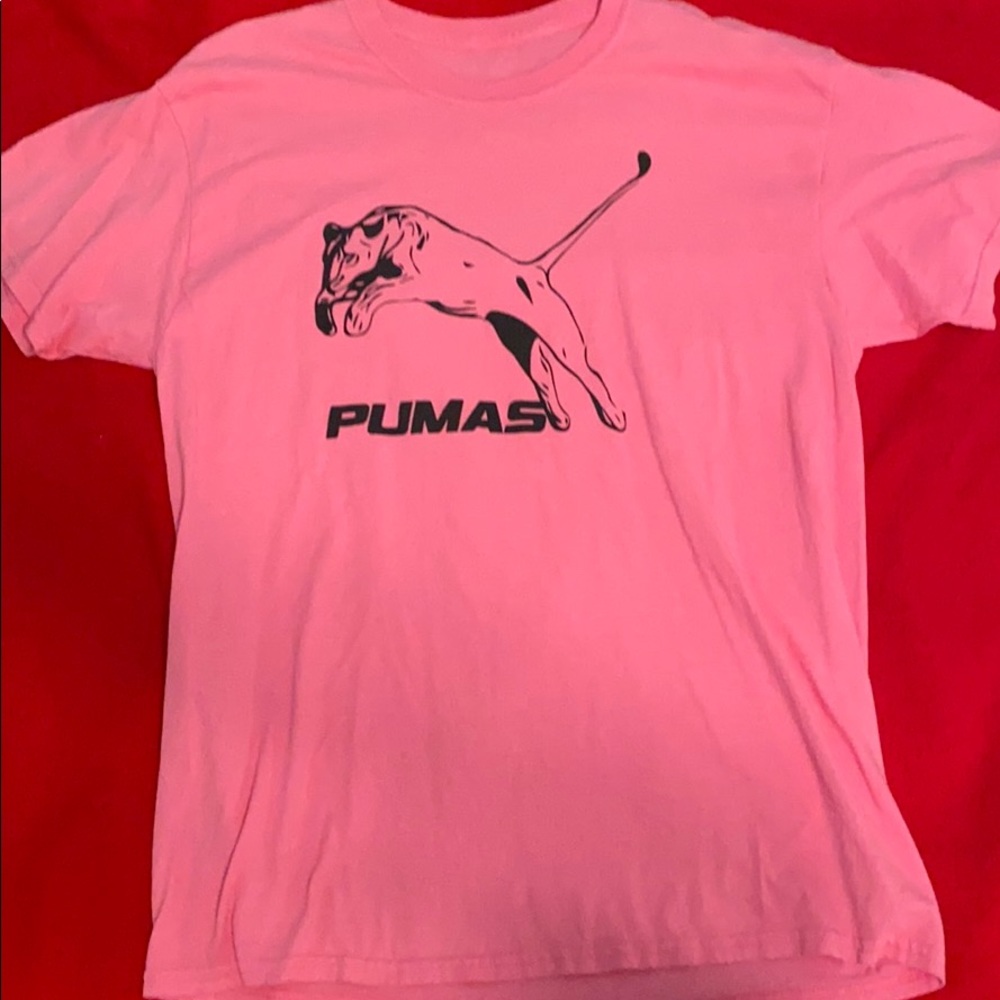 Pink puma shirt